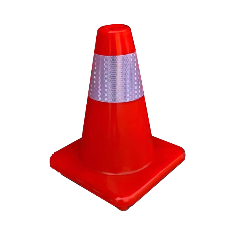 Niedriger Preis Gummisicherheitstuch Rot Weiß Eva Top Mould Traffic Cone