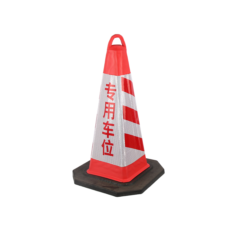 Hohe bunte reflektierende Straßenkegel PVC-Verkehrskegel Verkehrssicherheit